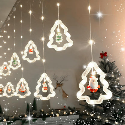 Luces Mágicas de Navidad 3 Metros 🎄✨- Calido, Multicolor o Blanco