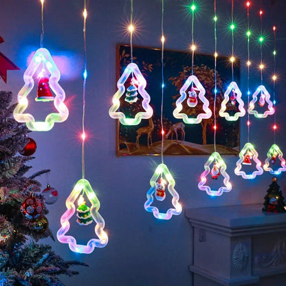 Luces Mágicas de Navidad 3 Metros 🎄✨- Calido, Multicolor o Blanco