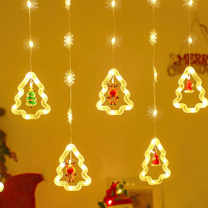 Luces Mágicas de Navidad 3 Metros 🎄✨- Calido, Multicolor o Blanco